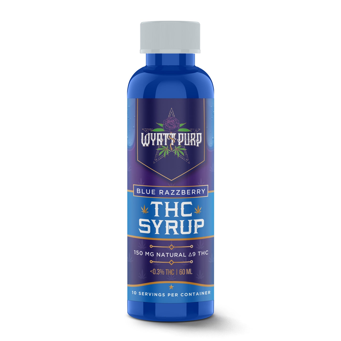 Wyatt Purp 150mg Nano THC Syrups