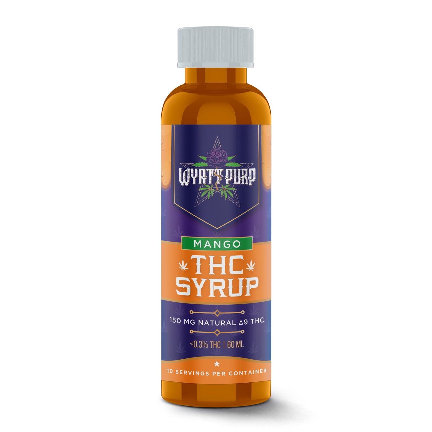 Wyatt Purp 150mg Nano THC Syrups