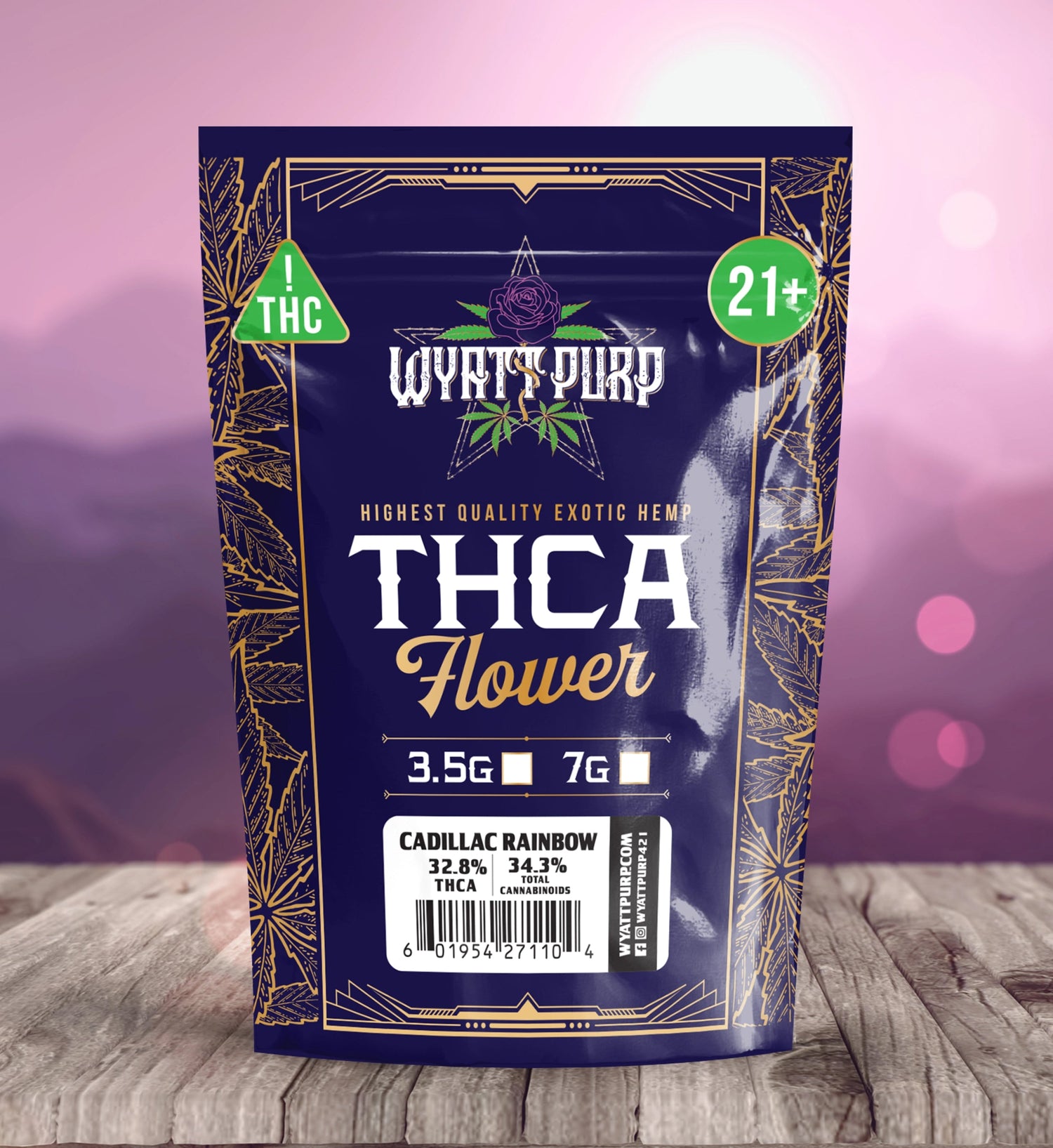 Packaged THCa Flower