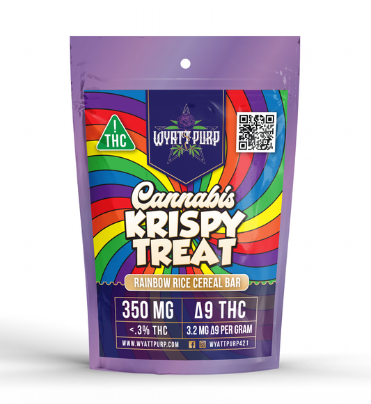 Wyatt Purp 350mg THC Cereal Bars