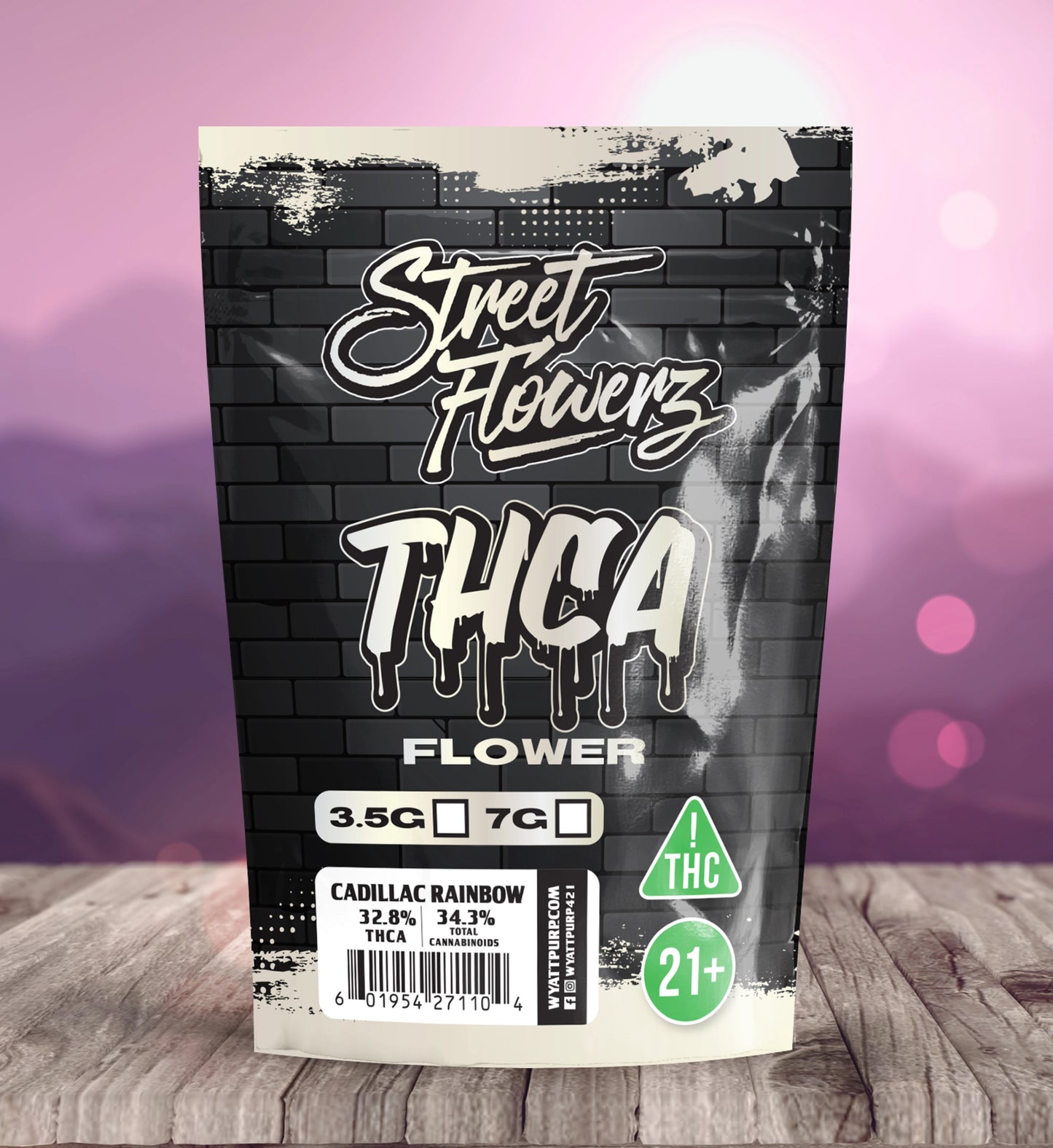 Street Flowerz (GOLD) 1/8oz - 16 Count Bag Bundle