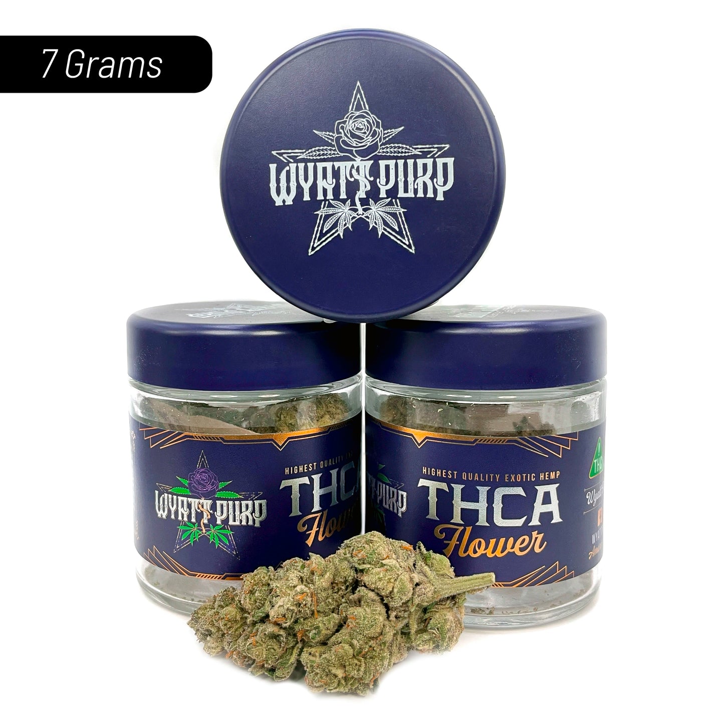 Wyatt Purp (PLATINUM) 7 Gram Packaged Flower