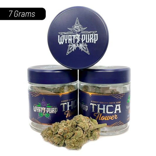 Wyatt Purp (PLATINUM) 7 Gram Packaged Flower