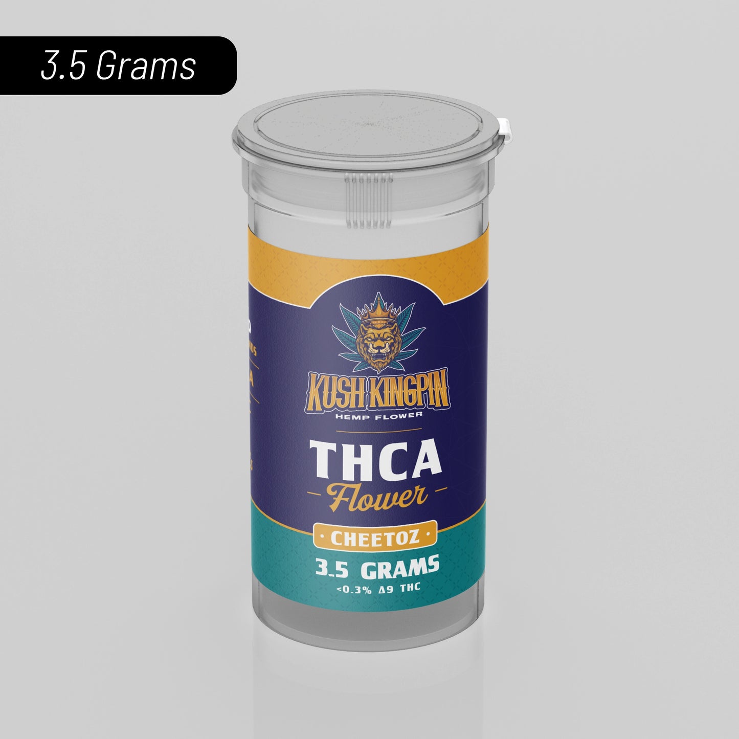 Kush Kingpin (SILVER) 3.5 Gram Packaged Flower